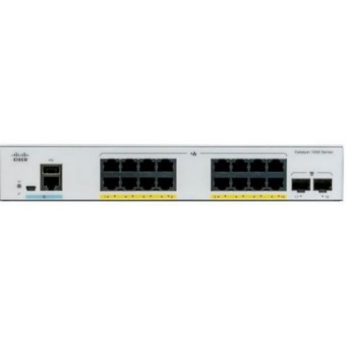 Коммутатор Cisco C1000-16FP-2G-L