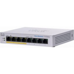 Коммутатор Cisco SB CBS110-8PP-D-EU