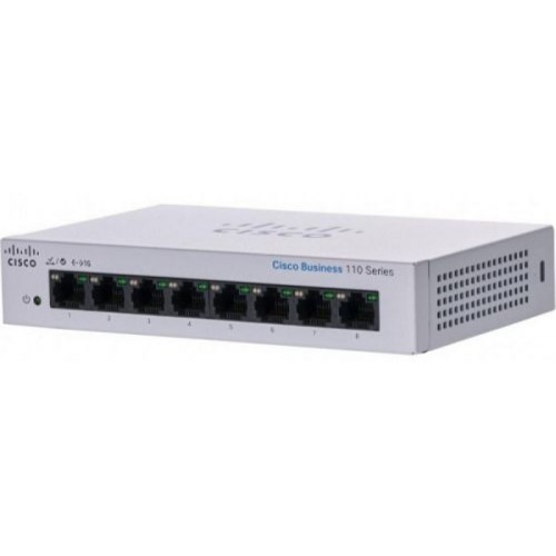 Коммутатор Cisco SB CBS110-8T-D-EU