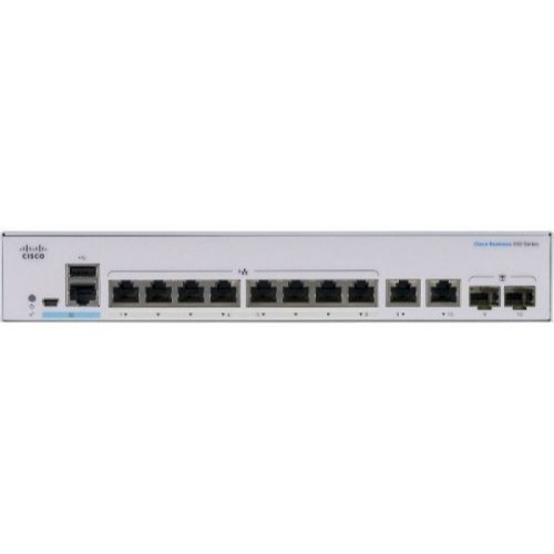 Коммутатор Cisco SB CBS350-8P-2G-EU
