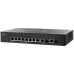 Коммутатор Cisco SB SF302-08PP-K9-EU (8 портов, PoE)