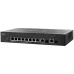Коммутатор Cisco SB SF302-08PP-K9-EU (8 портов, PoE)