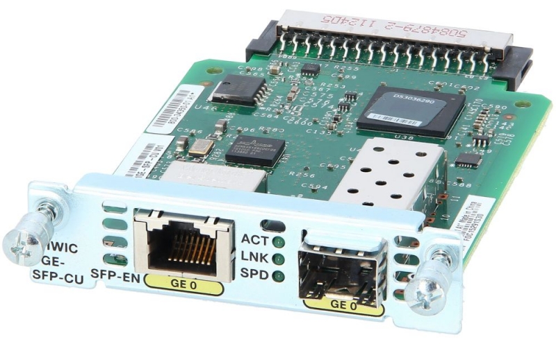 Модуль Cisco EHWIC-1GE-SFP-CU