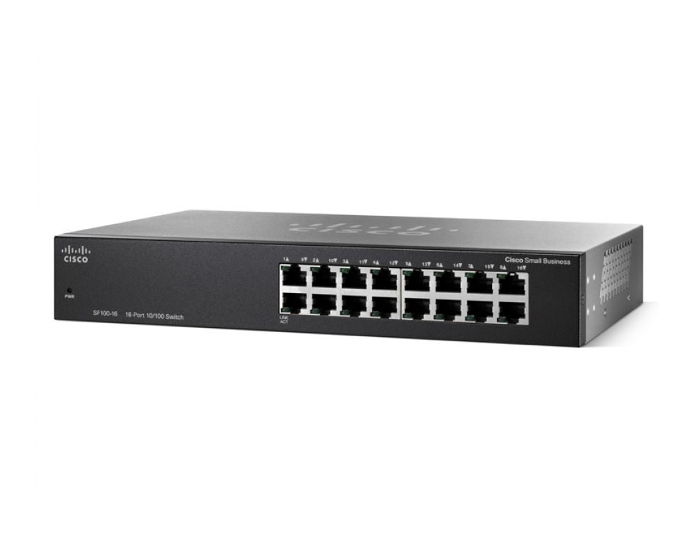 Коммутатор Cisco SF100-16