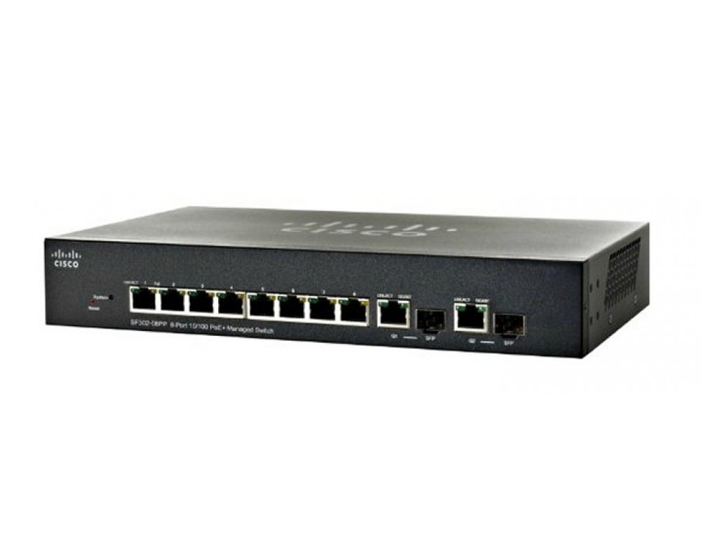 Коммутатор Cisco SF302-08PP