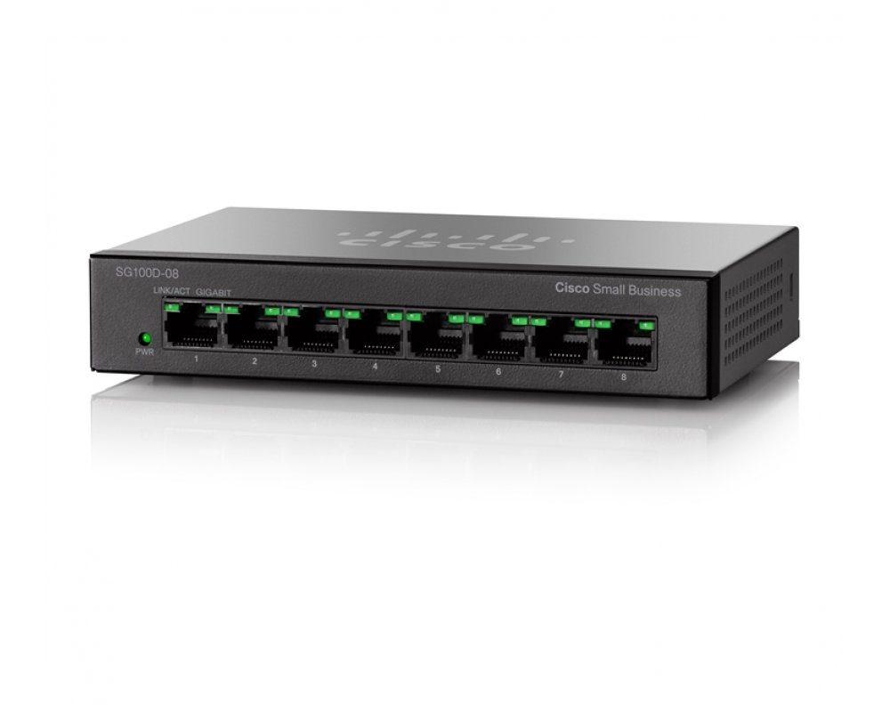 Коммутатор Cisco SG100D-08