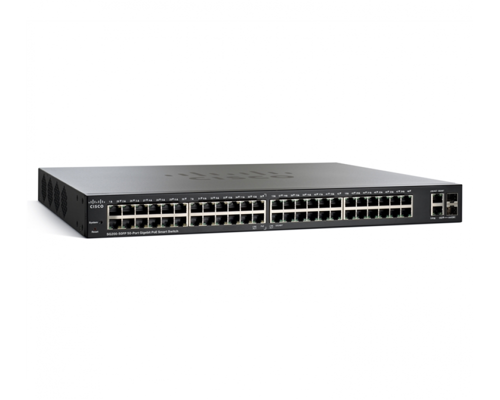 Коммутатор Cisco SG200-50P