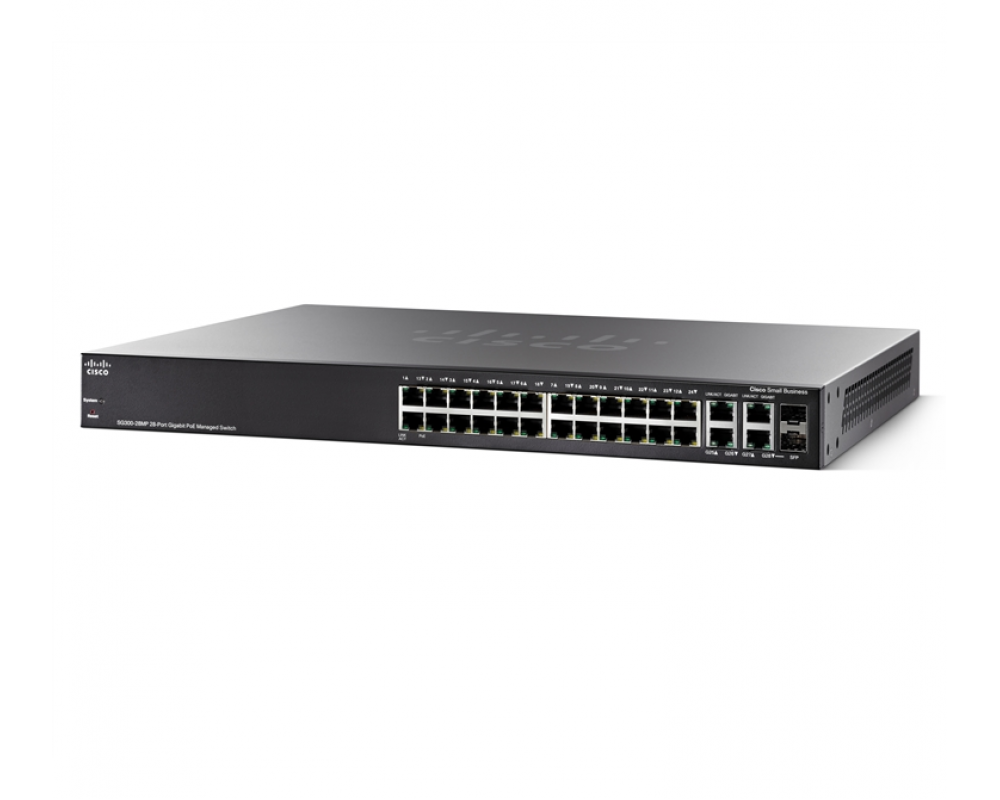 Коммутатор Cisco SG300-28MP