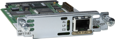 Модуль Cisco VWIC2-1MFT-T1/E1