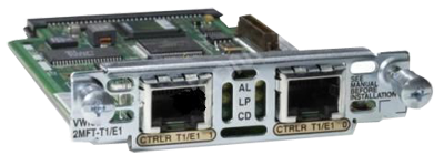 Модуль Cisco VWIC2-2MFT-T1/E1