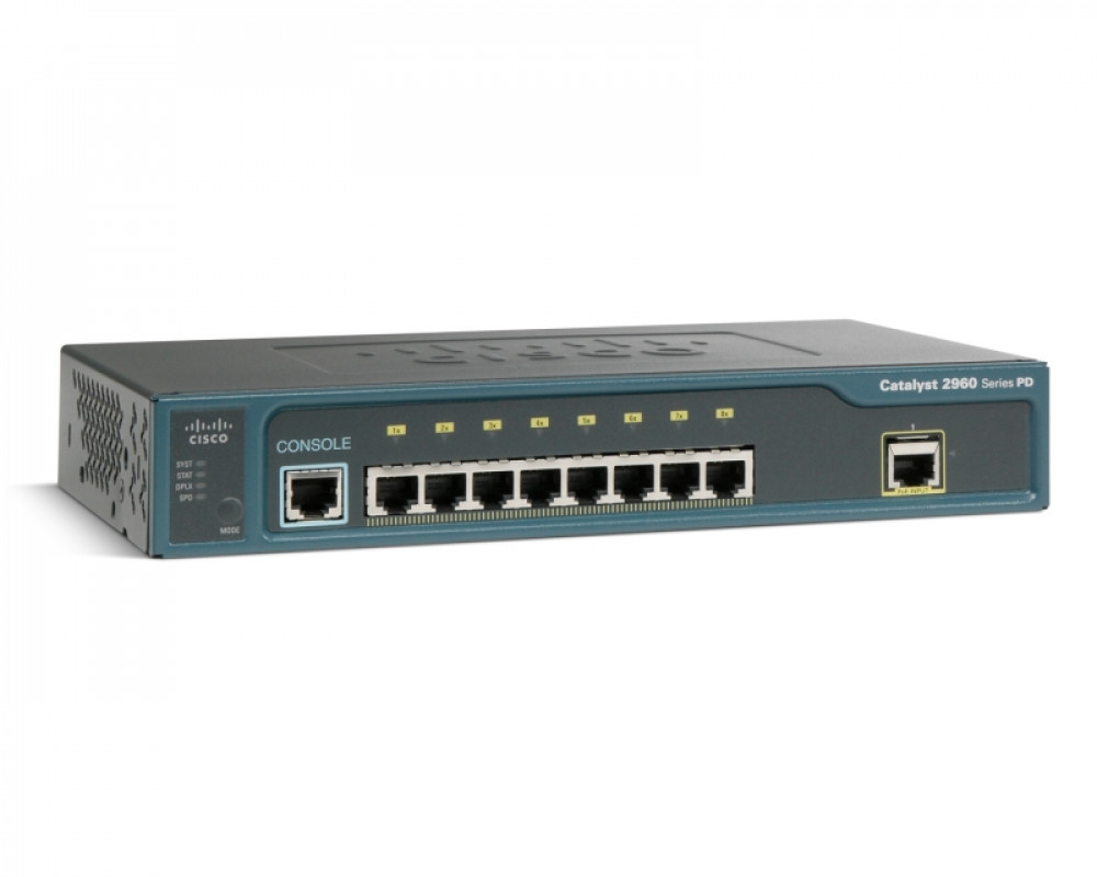 Коммутатор Cisco WS-C2960PD-8TT-L