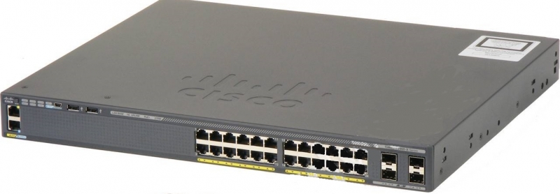 Коммутатор Cisco WS-C2960X-24PS-L