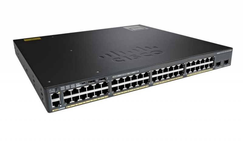 Коммутатор Cisco WS-C2960X-48FPD-L