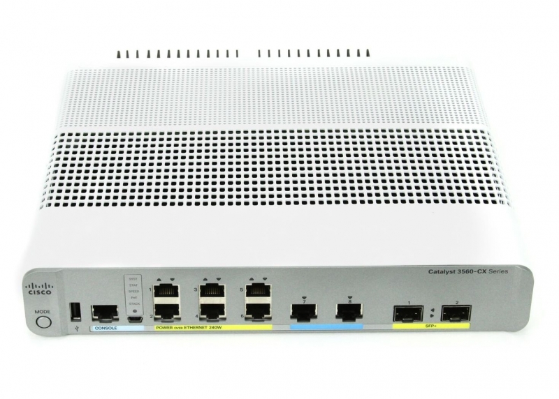 Коммутатор Cisco WS-C3560CX-8XPD-S