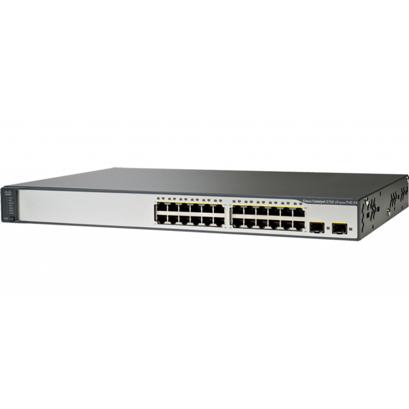 Коммутатор Cisco WS-C3750V2-24PS-S